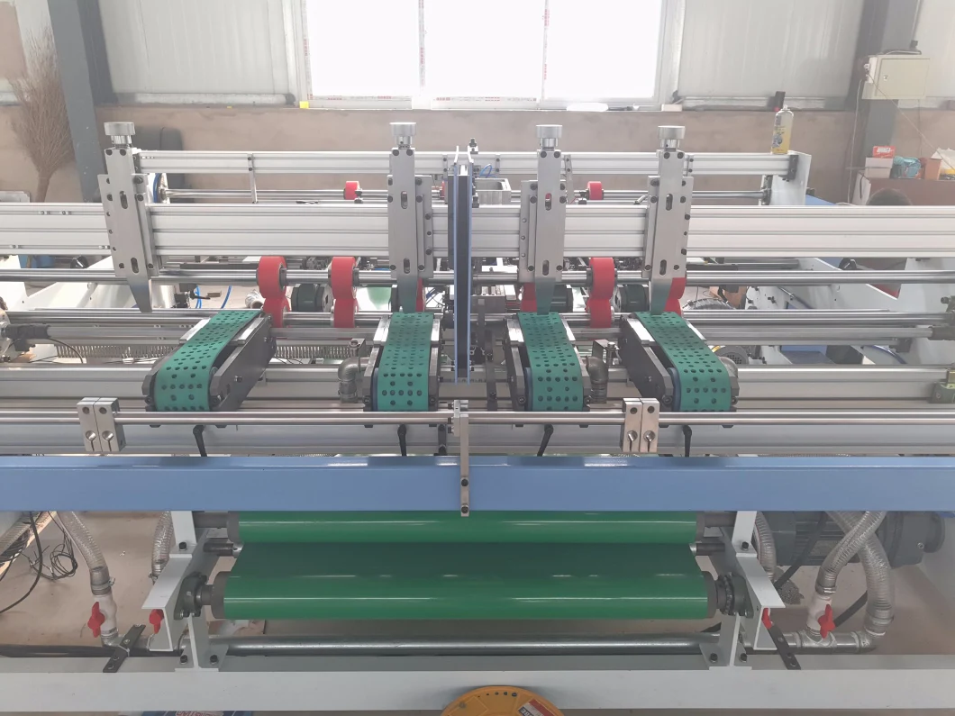 Double Pieces Manual Type Carton Box Folder Gluer